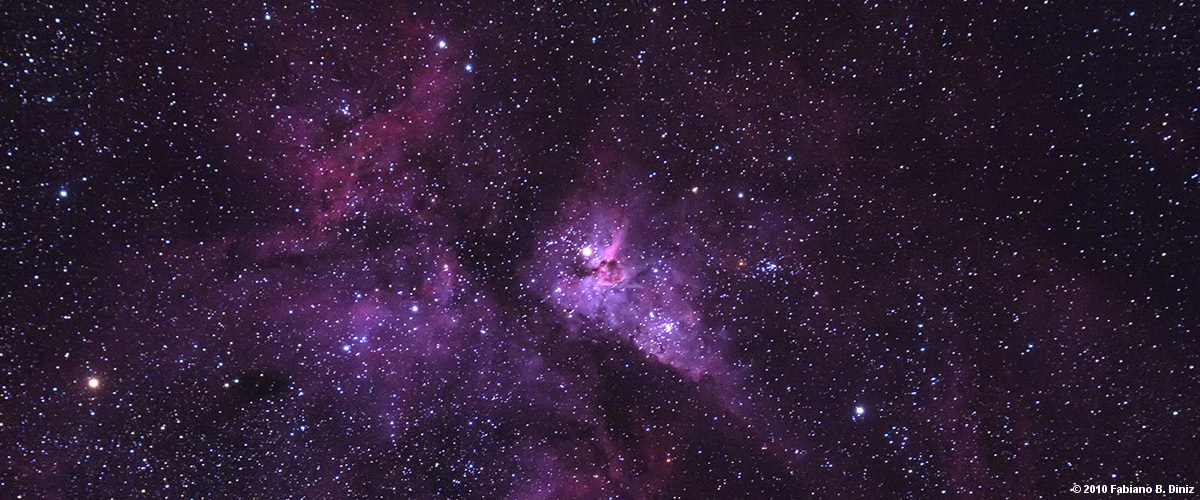 A Grande Nebulosa da Carina (NGC 3372)