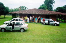 Despedida do Pessoal do CACEP no Encerramento da Saída de Campo