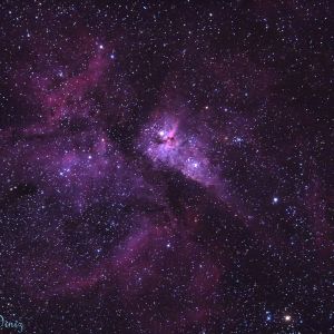 A Grande Nebulosa da Carina (NGC 3372)