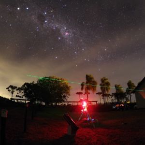 Equipe do CACEP, Laser do Sérgio Falcão e Céu Estrelado