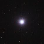 Estrela Achernar (estrela α da constelação Eridanus)