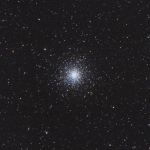 Aglomerado globular de estrelas na constelação de Ofiúco (M10, NGC6254)