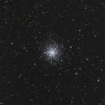 Aglomerado globular de estrelas na constelação de Ofiúco (M12, NGC6218)