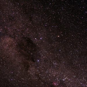 Nebulosa do Saco de Carvão na constelação do Cruzeiro do Sul