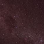 Nebulosa do Saco de Carvão na constelação do Cruzeiro do Sul